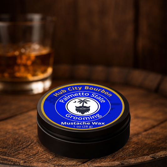Hub City Bourbon Mustache Wax