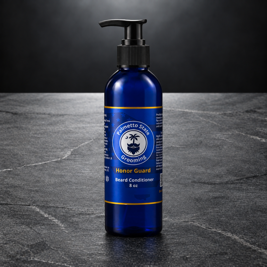 Honor Guard Beard Conditioner by Palmetto State Grooming, hand-poured in South Carolina